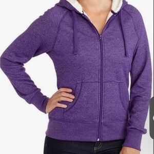 Faded Glory Sherpa lined Sweatshirt